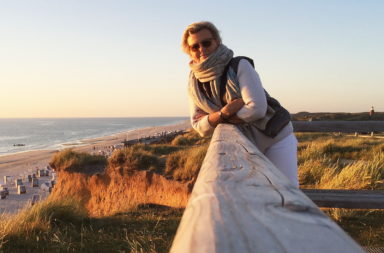 myilands - Bärbel Sager in den Sylter Dünen // Foto @ PRIVAT